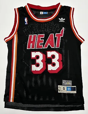 Vintage 90s NBA Champion Miami Heat Alonzo Mourning 33 Jersey Hardwood - Small • $39.99