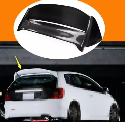 For Honda Civic 7th EP3 2002-05 Carbon Fiber Mugen Rear Trunk Spoiler Wing Flap • $1750