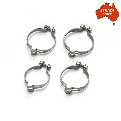 Bicycle Brake Cable Clamp - Stainless Steel - 4 Sizes - Retro Vintage Road MTB • $9.49