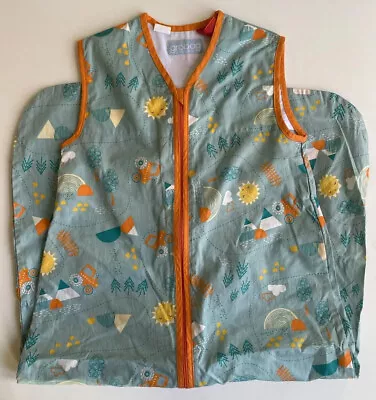 $16.95 • Buy Grobag Baby Boy Size 18-36 Months 0.5 Tog Sleeping Bag Blue Tractors Farm, VGUC