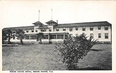 FL 1920’s Florida Moore Haven Hotel At Moore Haven FLA - Lake Okeechobee Area • $14.95