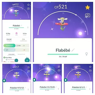 Shiny Flabébé Pokemon Trade Go • $12