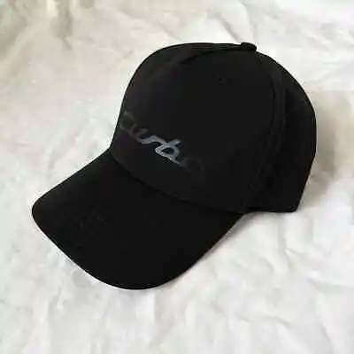 NEW Porsche OEM Dealer Merchandise 911 Turbo Adjustable Black Hat Cap  • $42.50