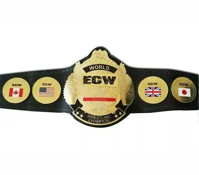 ECW World Television Heavy Weight Wrestling Championship Belt Replica Adult Size • $129