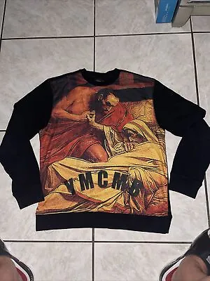 YMCMB Mens Sweatshirt With Icons Sz Large Used • $99.99