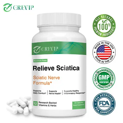 Relieve Sciatica - Nervous System Health - R-Alpha Lipoic Acid Benfotiamine • $10.37