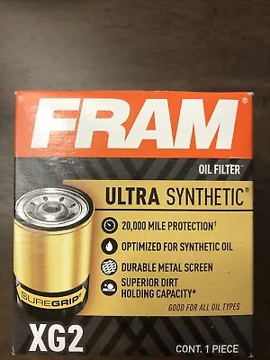 FRAM XG2 FRAM XG2 Oil Filter • $9.88