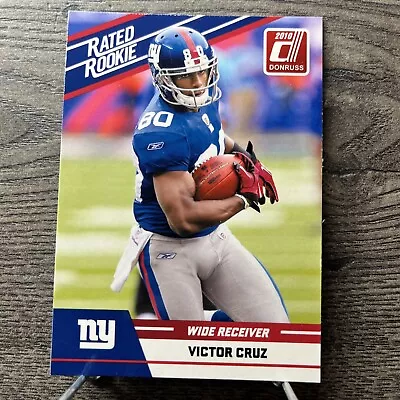 2010 Donruss Rated Rookies #100 Victor Cruz • $2.20