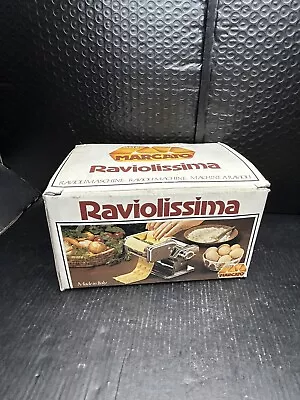 Vintage OMC Marcato Raviolissima Ravioli Pasta Maker Attachment Made In Italy • $16.99