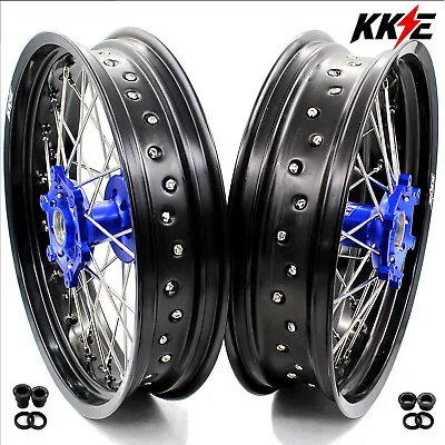 KKE 3.5*17/4.25*17 Wheels For Yamaha WR250R 2008-2022 Supermoto Motard Rims Set  • $659
