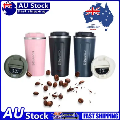 $9.99 • Buy Insulated Coffee Mug Vacuum Travel Cup Thermal Stainless Steel Flask Reusable AU
