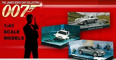 James Bond Car Collection - Eaglemoss - Select Car - Scale Model Car + Magazine • £19.90