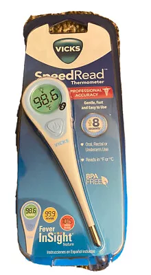 SEALED BRAND NEW!! Vicks SpeedRead Digital Thermometer - FLU SEASON IS COMING!! • $16.98