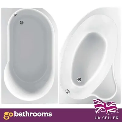 £424.79 • Buy Offset Corner Baths Including Bath Panels Single Ended Premium