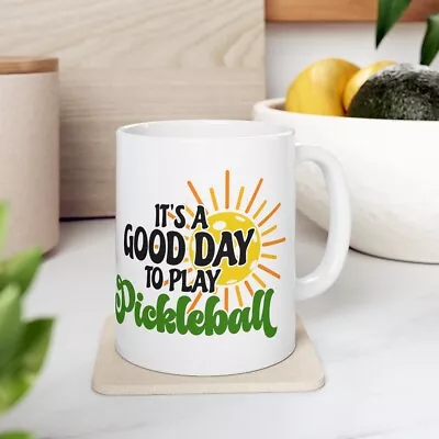 Pickleball Coffee Mug | Pickleball Coffee Cup | Pickleball Gift Mug • $14.36