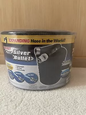 NEW Pocket Hose Silver Bullet Expandable Water Hose - 75ft. • $20