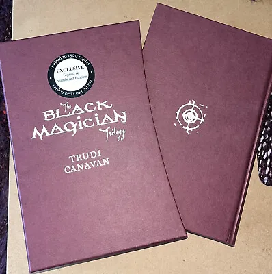 £100 • Buy The Black Magician Trilogy By Trudi Canavan Special Edition Signed Numbered