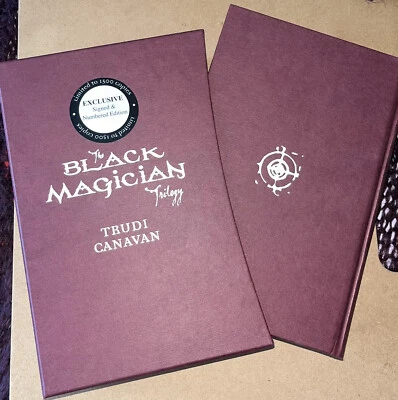 £100 • Buy The Black Magician Trilogy By Trudi Canavan Special Edition Signed Numbered