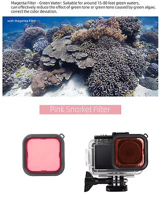 40m Case Diving Filters Underwater Protective Housing Shell For Osmo Action 3 • £6.09