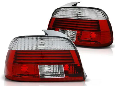 LED TAIL LIGHTS RED WHITE Fits BMW E39 09.00-06.03 • $222.88