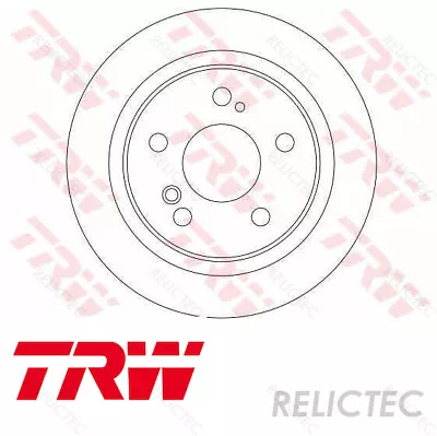 Rear Brake Disc MB:S203W203A209C209C208A208W210S210R171CL203S202 • £51.15