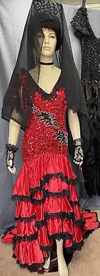 Red Senorita Costume - Excellent Condition Adult Small • $250