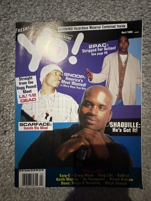 $30.78 • Buy 2PAC 1995 YO Magazine Fresh Tupac 