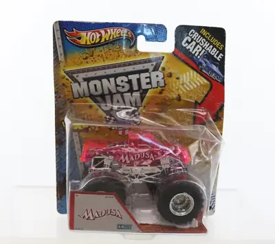 Hot Wheels Monster Jam MADUSA X-RAYS Crushable Car Series 2012 NRFP • $49.95