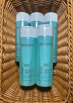 Proactiv 5 PACK Step 2 REVITALIZING TONER 6 Oz New Sealed - Free Shipping! • $49.89