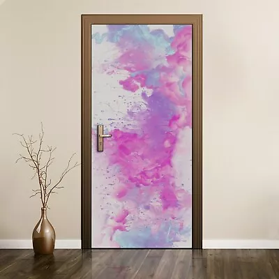 £48.95 • Buy Peel & Stick Door Sticker Mural Decal Wrap Painting Abstract Picture
