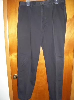 Wrangler Rugged Wear Men's Pants With Elastic Inserts At Waist ~ BLACK ~ 40 X 31 • $8.99