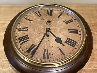Ww2  R.a.f. Type 11 White Dial Wall Clock - 12” Dial - Fully Working - As Found • £550