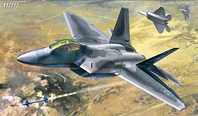 Academy Hobby Model Kits 1/48 F-22A Air Dominance Fighter #12212 • $72.95