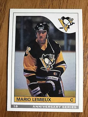 1992 O-Pee-Chee Hockey #9 MARIO LEMIEUX ( Anniversary Series )  Gem~Mint! • $1.99