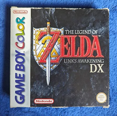 Legend Of Zelda Links Awakening DX For The Game Boy Colour Boxed • £79.95