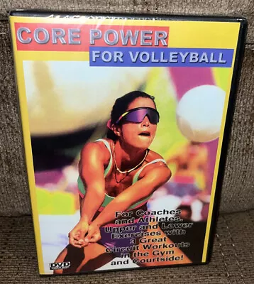 Core Power For Volleyball DVD Circuit Workouts For Coaches & Players Exercise • $12.99