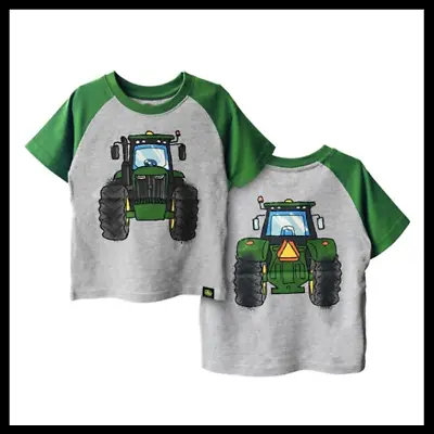 John Deere Kids Tractor Coming & Going Tee T-Shirt - Children/Toddler - NEW! • $29.95