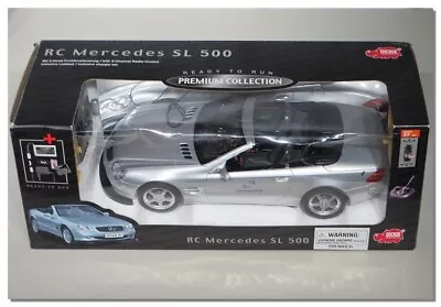 NEW IN BOX! Dickie Spielzeug Silver Mercedes SL500 Premium Remote Control Car! • $35