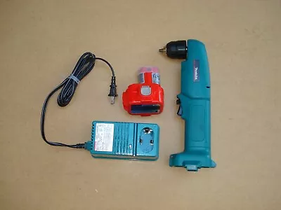 Makita Right Angle Drill DA392D Battery & Charger DC9700A Battery 9120 9.6v • $74.99