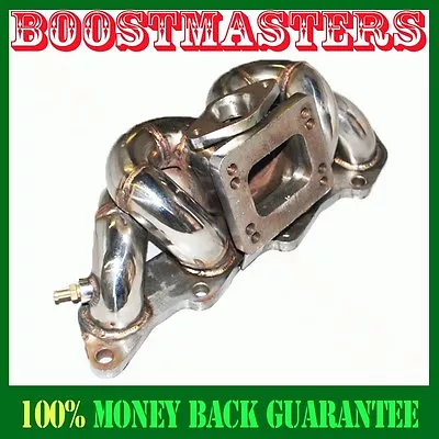 For 89-98 NISSAN 240sx S13 S14 KA24DE Top Mount TURBO STAINLESS STEEL MANIFOLD • $1087.75