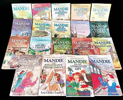 Lot Of 19 Mandie Books By Lois Gladys Leppard Preteen Girl Mystery (Paperbacks) • $50.73