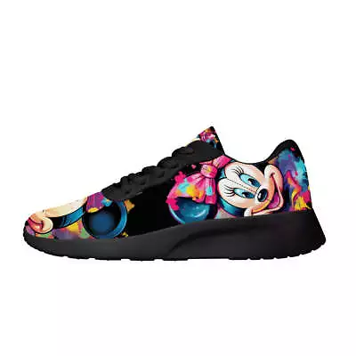 Disney Park Shoes Mickey Minnie Gift Disney Style Sneakers Air Mesh Running Shoe • $43.19