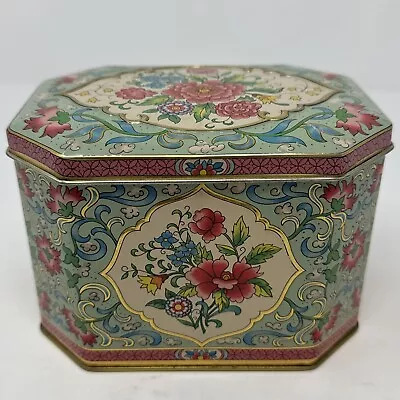 Vintage Tin By DAHER Long Island N.Y. Made In England With Hinged Lid  • $13.99