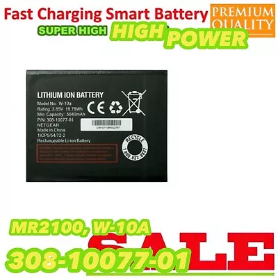W-10A Battery For Telstra Netgear Nighthawk M2 MR2100 | 308-10077-01 W-10a V2 • $26.77
