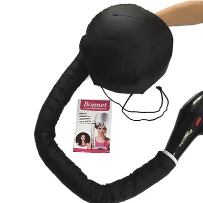 Comfortable Home Portable Salon Hair Dryer Soft Hood Bonnet Large Bouffant • £5.48