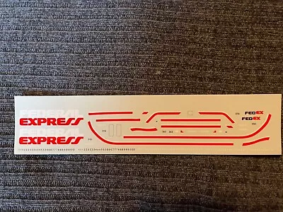 1/200 DC-10 Federal Express Flightpath Decal • $3