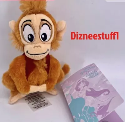 $27.77 • Buy Disney Parks Aladdin ABU Shoulder Plush Magnetic Toy Princess Collection - NEW