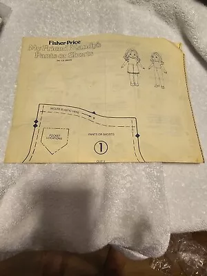 My Friend Mandy Sewing Patterns 1977 • $10.99