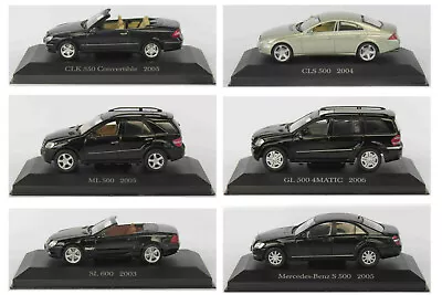 Mercedes-Benz Collection 1/43 Diecast Model Cars ML GL S SL CLS CLK Gift • $28.61