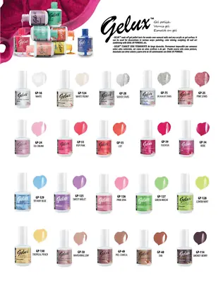 Mia Secret GELUX Gel Nail Polish - CHOOSE BETWEEN: • $10.37